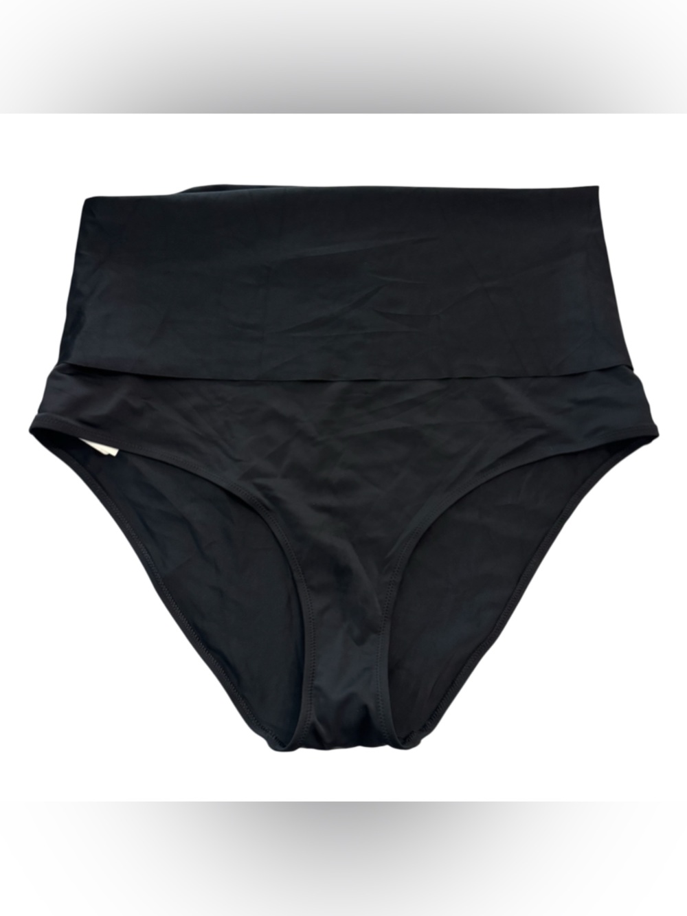 Aerie Women’s Black High Waisted Full Coverage Bikini Bottom Sz XL NWT
